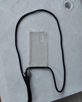 Cover Oppo Find X3 con laccio
