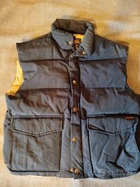 WOOLRICH piumino smanicato blu