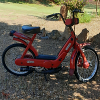 Motorino piaggio Ciao rosso