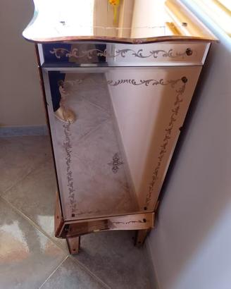 Mobile bar veneziano 1900 raro vintage