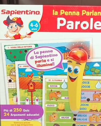 Clementoni, Sapientino, la penna magica, le parole