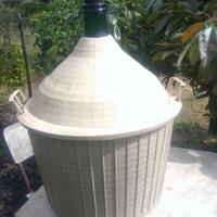 damigiane in vetro di litri 54 euro 15 - nasssa