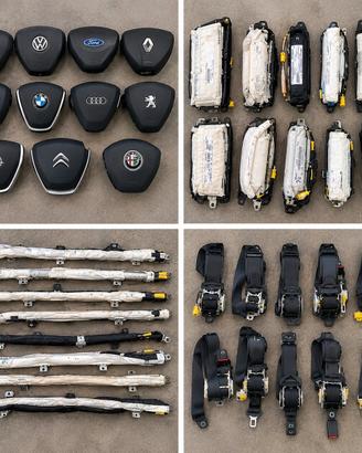 CINTURE SICUREZZA, AIRBAG TENDINA,SEDILE E VOLANTE