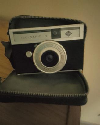 Macchina fotografica vintage con custodia original