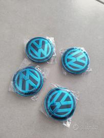 Set 4 Coprimozzi Originali VW (Volkswagen) - 65mm 