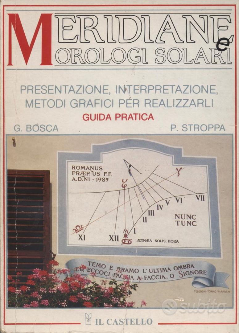 Meridiane e orologi on sale solari