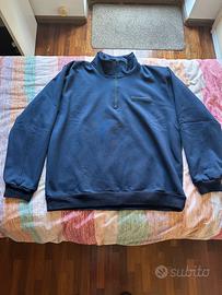 Felpa blu scura tg L