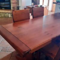 cucina in legno massello