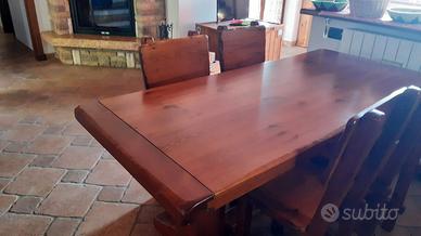 cucina in legno massello