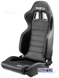 SEDILI SPARCO R100 SKY in similpelle