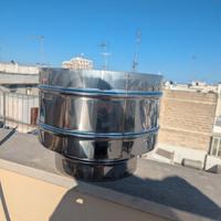 Comignolo a botte  250 + scossalina anti pioggia