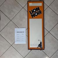 Raro Specchio Pubblicitario Vintage LION NOIR