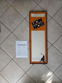 Raro Specchio Pubblicitario Vintage LION NOIR