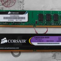 Memorie Ram Corsair 1GB + 2GB