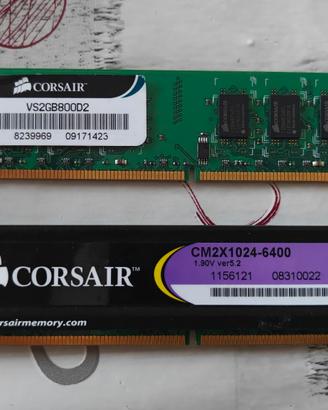 Memorie Ram Corsair 1GB + 2GB