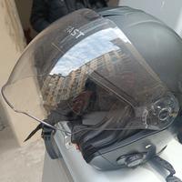 Casco jet taglia L con interfono integrato