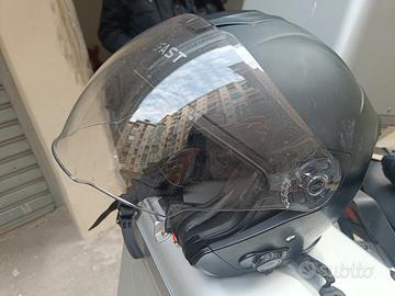 Casco jet taglia L con interfono integrato