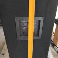 cassa beringher  doppio woofer  da 15 