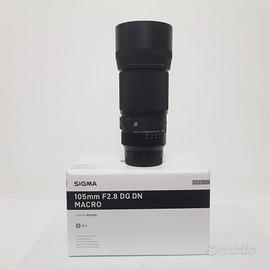 ìSigma 105mm F2.8 DG DN macro x sony usato