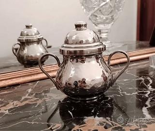 Zuccheriera Vintage Silver Plated