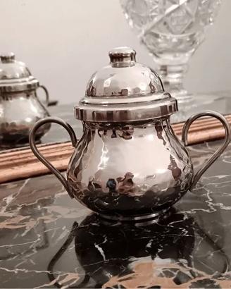 Zuccheriera Vintage Silver Plated