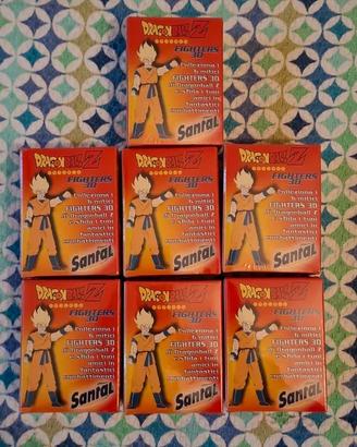 Lotto 7 Dragon Ball Z Fighters 3D Santal Vintage 