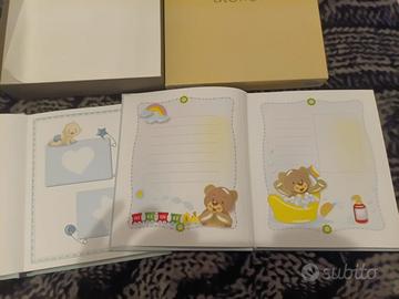 Set Nascita VALENTI in Argento - Album e Portafoto