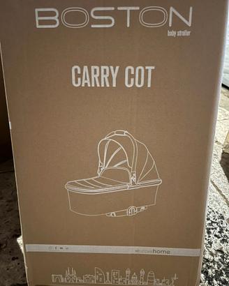 Boston Carry Cot – Navicella senza ruote con attac