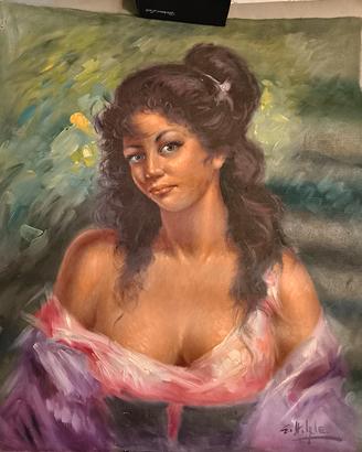 Gaetano Vitale (S. Hilgle) Olio su tela