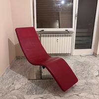 Chaise Longue Cattelan Italia Rossa