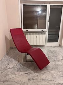 Chaise Longue Cattelan Italia Rossa