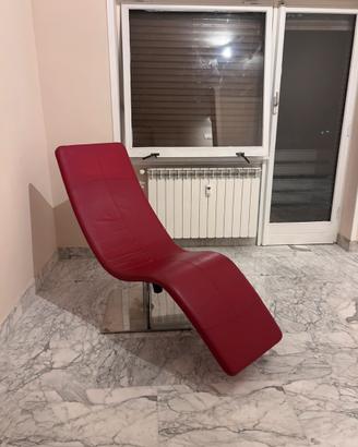 Chaise Longue Cattelan Italia Rossa