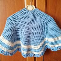 scialle uncinetto fatto a mano