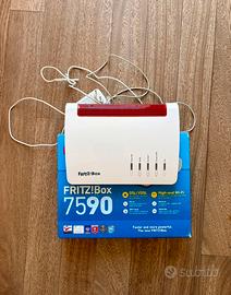 Fritz!Box 7590 completo – scatola e cavi