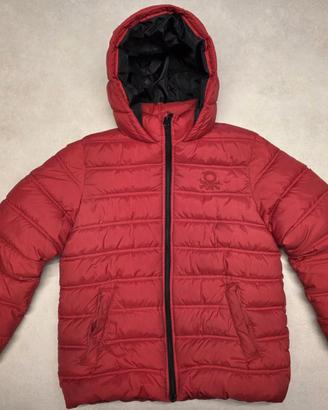Giubbotto imbottito Benetton rosso 10-11 anni