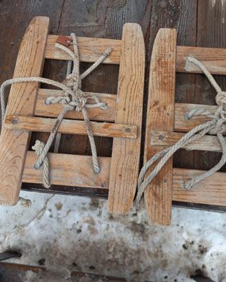 racchette da neve vintage
