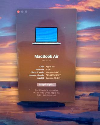 Macbook Air M1 2020