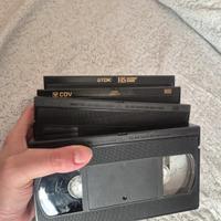 Lotto 4 VHS riciclabili