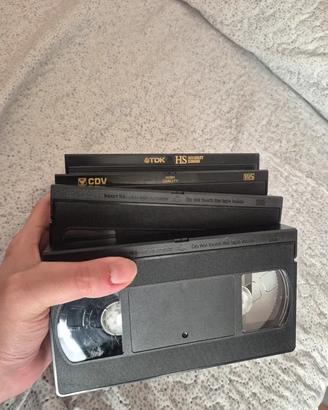 Lotto 4 VHS riciclabili