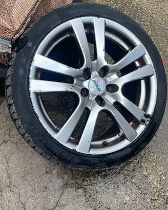 cerchi alutec con gomme Hankook 