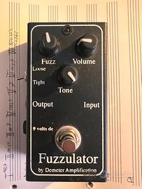 Demeter Fuzzulator pedale fuzz per chitarra