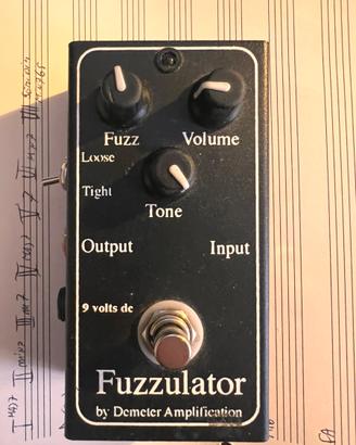 Demeter Fuzzulator pedale fuzz per chitarra
