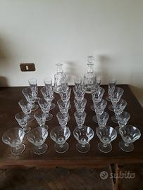 Servizio di bicchieri di cristallo  Saint Louis 