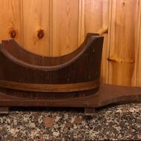 Portaprosciutto in legno