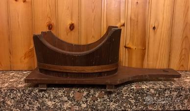 Portaprosciutto in legno