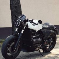 Borsa laterale (fianchetto) bmw k100 k75 cafe race