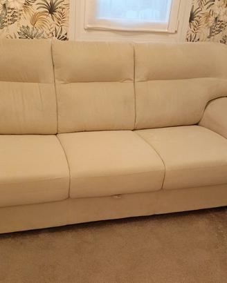 divano 3 posti con pouf a delfino Dondi Salotti