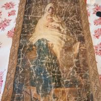 tela dell'800 quadro sacro