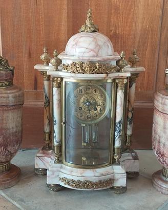 Trittico Orologio pendolo appoggio FUNZIONANTE