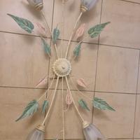 lampadario in ferro battuto